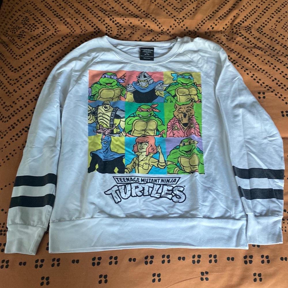 Teenage Mutant Ninja Turtles Sweatshirt Sz S/M